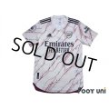 Arsenal 2020-2021 Away Authentic Shirt #6 Gabriel Premier League Patch/Badge