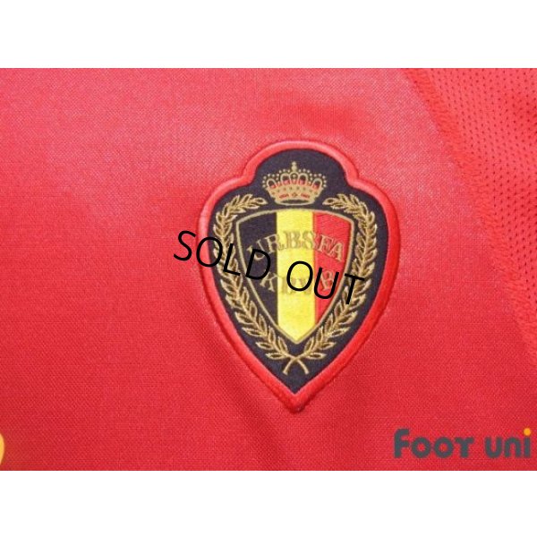 Photo6: Belgium Euro 2000 Home Shirt #7 Wilmots
