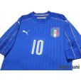 Photo3: Italy 2016 Home Authentic Shirt #10 Marco Verratti