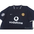 Photo3: Manchester United 2003-2005 Away Shirt #18 Scholes Champions League Patch/Badge