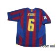 Photo2: FC Barcelona 2005-2006 Home Shirt #6 Xavi Xavier Hernandez LFP Patch/Badge w/tags (2)