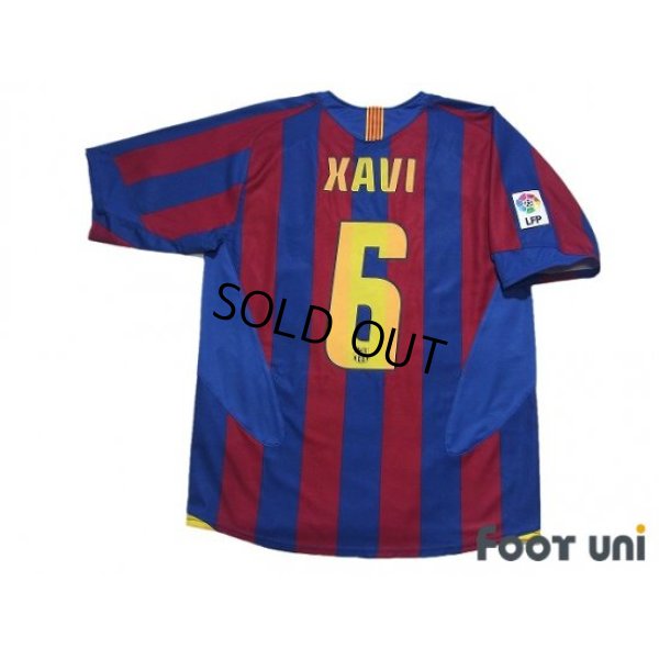 Photo2: FC Barcelona 2005-2006 Home Shirt #6 Xavi Xavier Hernandez LFP Patch/Badge w/tags