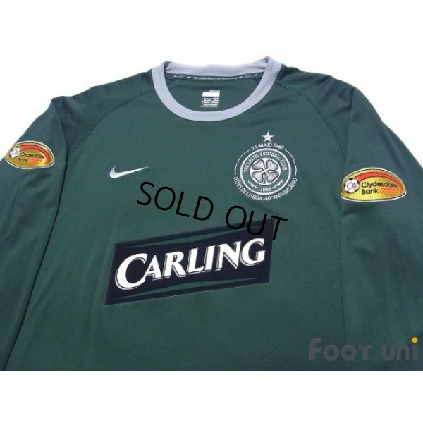 Photo3: Celtic 2007-2008 Away Long Sleeve Shirt #25 Shunsuke Nakamura Clydesdale Bank Patch/Badge