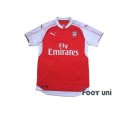 Photo1: Arsenal 2015-2016 Home Shirt w/tags (1)