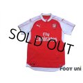 Arsenal 2015-2016 Home Shirt w/tags