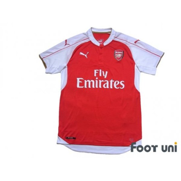 Photo1: Arsenal 2015-2016 Home Shirt w/tags