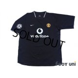 Manchester United 2003-2005 Away Shirt #18 Scholes Champions League Patch/Badge