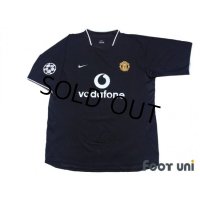Manchester United 2003-2005 Away Shirt #18 Scholes Champions League Patch/Badge