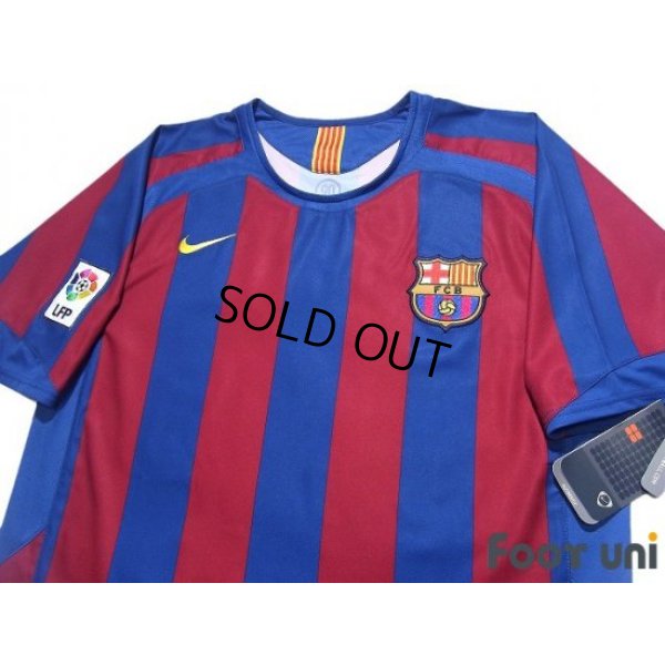 Photo3: FC Barcelona 2005-2006 Home Shirt #6 Xavi Xavier Hernandez LFP Patch/Badge w/tags