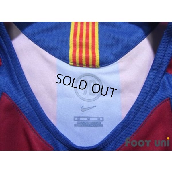 Photo5: FC Barcelona 2005-2006 Home Shirt #6 Xavi Xavier Hernandez LFP Patch/Badge w/tags