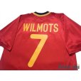 Photo4: Belgium Euro 2000 Home Shirt #7 Wilmots