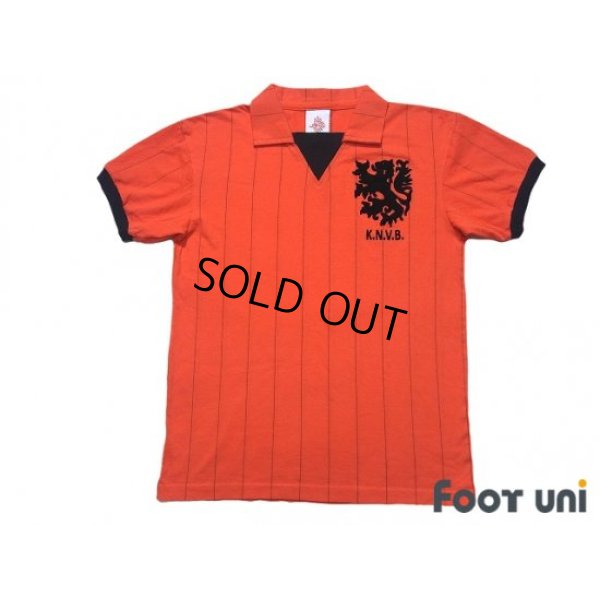 Photo1: Netherlands 1983-1984 Home Reprint Shirt