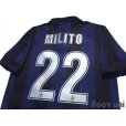 Photo4: Inter Milan 2013-2014 Home Shirt #22 Diego Milito
