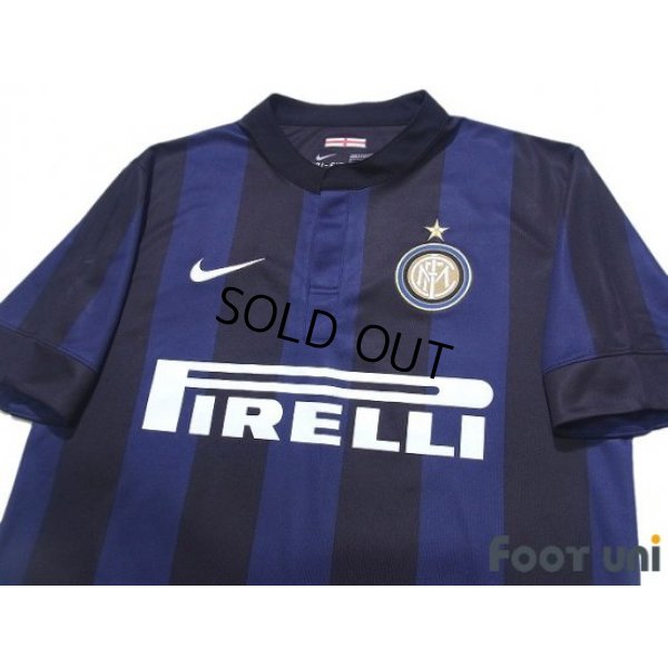 Photo3: Inter Milan 2013-2014 Home Shirt #22 Diego Milito