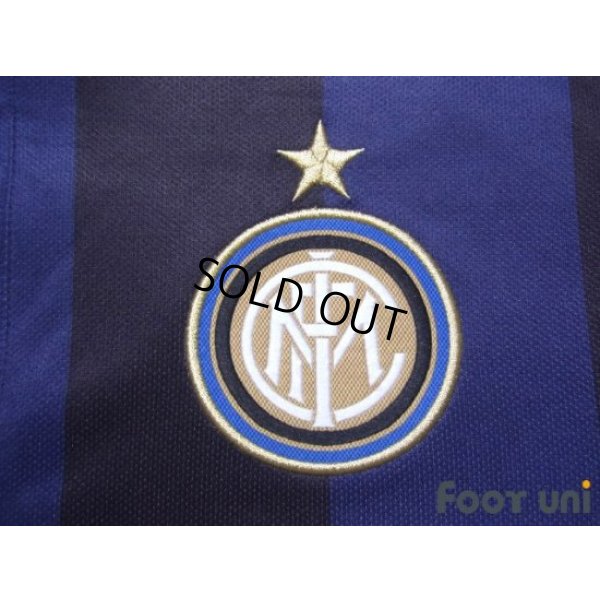 Photo6: Inter Milan 2013-2014 Home Shirt #22 Diego Milito