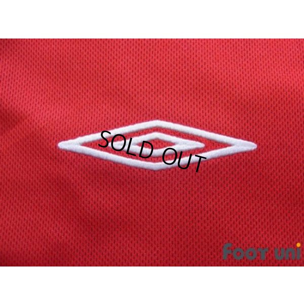 Photo7: England 2002 Away Long Sleeve Shirt #7 Beckham