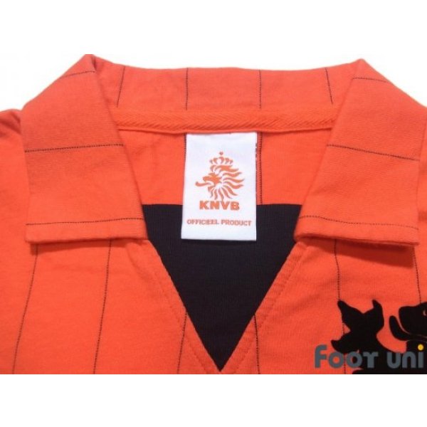 Photo4: Netherlands 1983-1984 Home Reprint Shirt