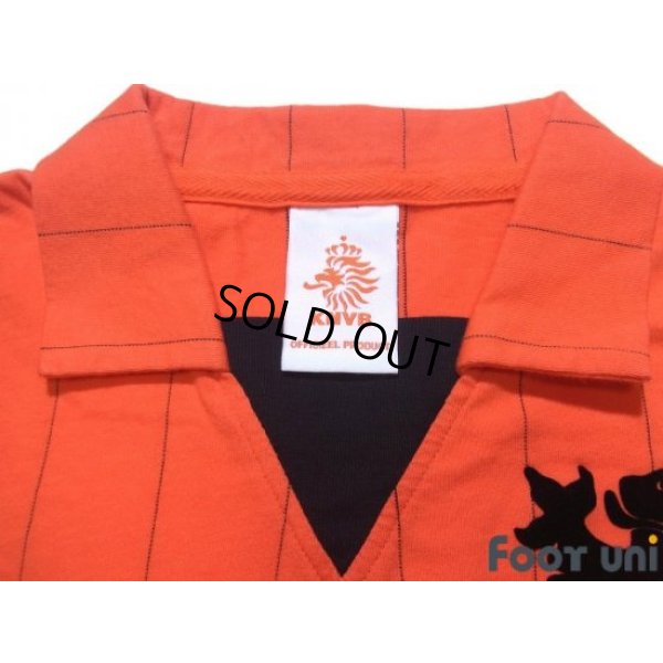Photo4: Netherlands 1983-1984 Home Reprint Shirt
