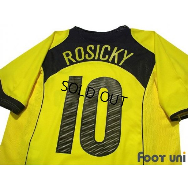 Photo4: Borussia Dortmund 2004-2005 Home Shirt #10 Tomas Rosicky