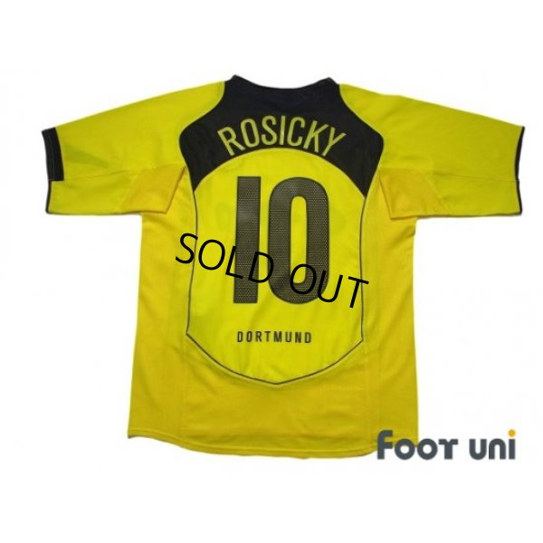 Photo2: Borussia Dortmund 2004-2005 Home Shirt #10 Tomas Rosicky