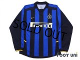 Inter Milan 2002-2003 Home Long Sleeve Shirt