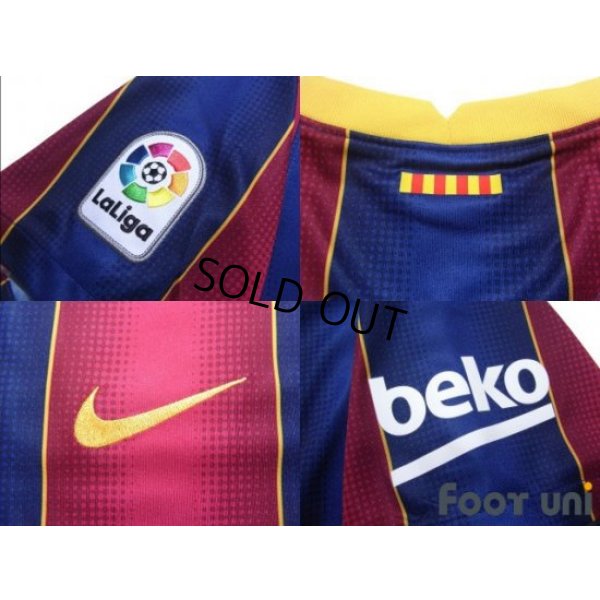 Photo7: FC Barcelona 2020-2021 Home Shirt #10 Messi La Liga Patch/Badge w/tags