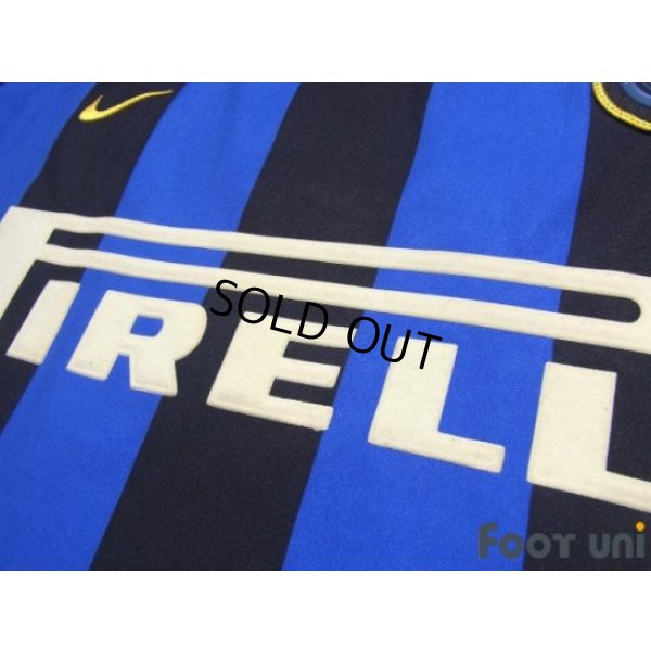 Photo6: Inter Milan 2002-2003 Home Long Sleeve Shirt