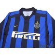 Photo3: Inter Milan 2002-2003 Home Long Sleeve Shirt