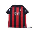 Photo1: AC Milan 2020-2021 Home Shirt #11 Ibrahimovic Serie A Tim Patch/Badge w/tags (1)