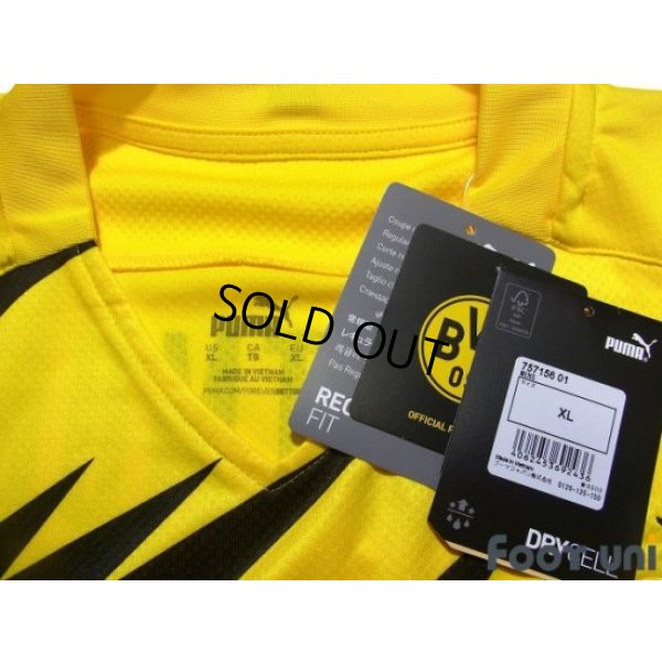 Photo5: Borussia Dortmund 2020-2021 Home Shirt #9 Haaland Bundesliga Patch/Badge w/tags