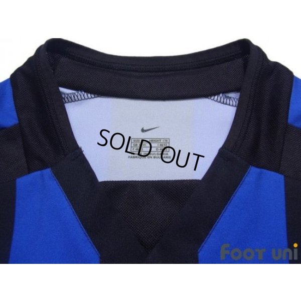 Photo4: Inter Milan 2002-2003 Home Long Sleeve Shirt