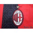 Photo6: AC Milan 2020-2021 Home Shirt #11 Ibrahimovic Serie A Tim Patch/Badge w/tags