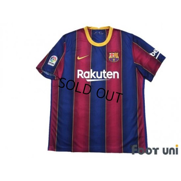 Photo1: FC Barcelona 2020-2021 Home Shirt #10 Messi La Liga Patch/Badge w/tags