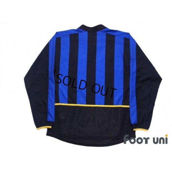 Photo2: Inter Milan 2002-2003 Home Long Sleeve Shirt