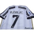 Photo4: Juventus 2020-2021 Home Shirt #7 Ronaldo Serie A Tim Patch/Badge w/tags