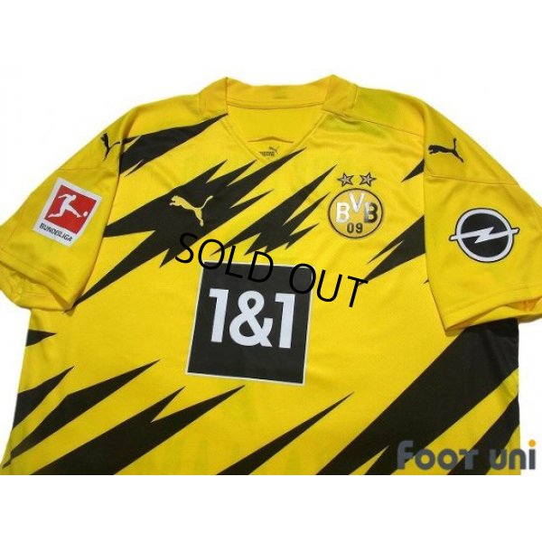 Photo3: Borussia Dortmund 2020-2021 Home Shirt #9 Haaland Bundesliga Patch/Badge w/tags