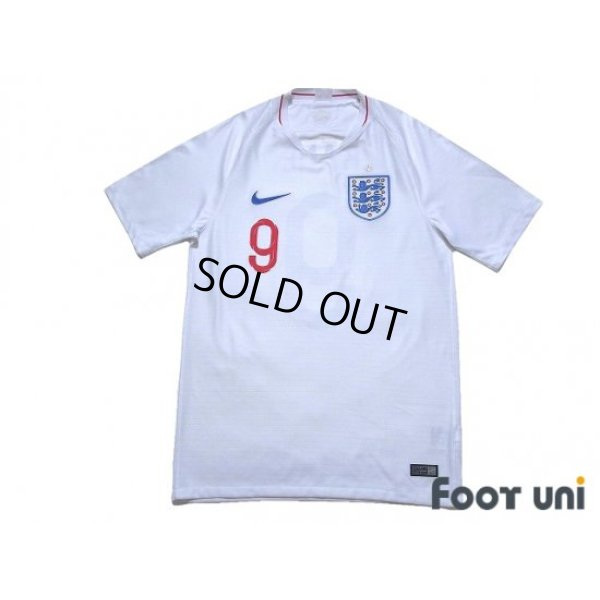 Photo1: England 2018 Home Shirt #9 Harry Kane