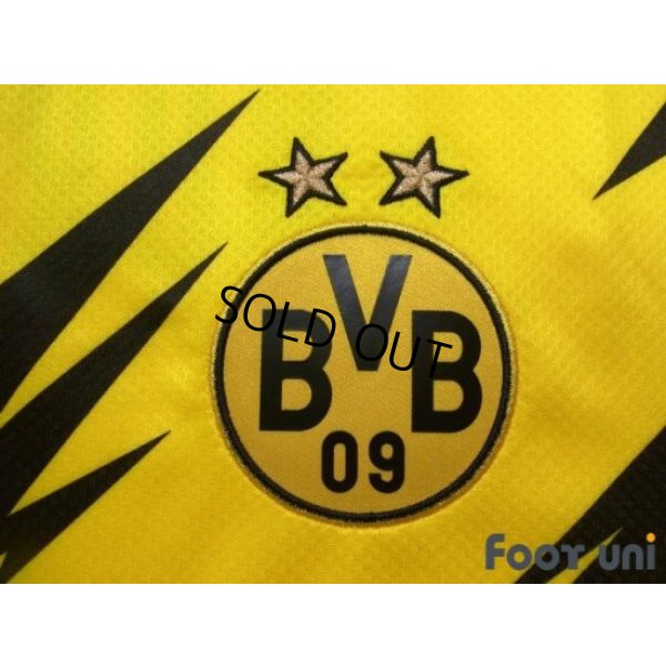 Photo6: Borussia Dortmund 2020-2021 Home Shirt #9 Haaland Bundesliga Patch/Badge w/tags