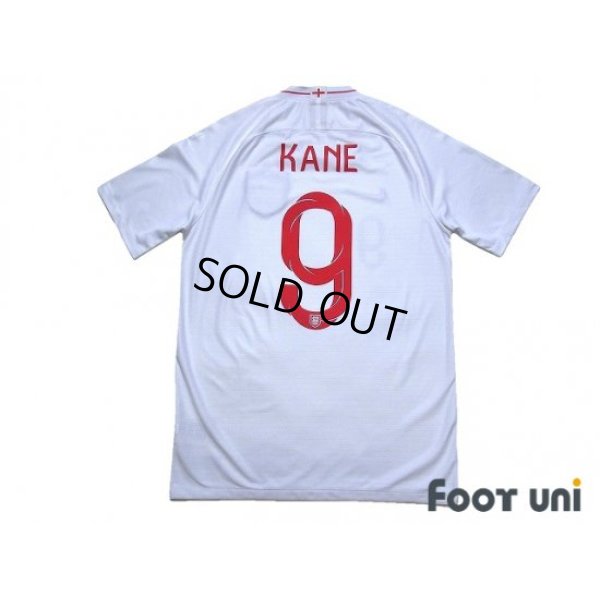 Photo2: England 2018 Home Shirt #9 Harry Kane