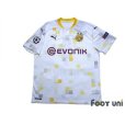 Photo1: Borussia Dortmund 2020-2021 Away Shirt #9 Haaland Champions League Patch/Badge w/tags (1)