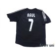 Photo2: Real Madrid 2004-2005 Away Shirt #7 Raul LFP Patch/Badge (2)