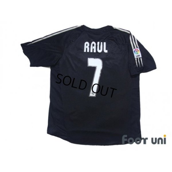 Photo2: Real Madrid 2004-2005 Away Shirt #7 Raul LFP Patch/Badge