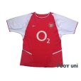 Photo1: Arsenal 2002-2004 Home Shirt (1)