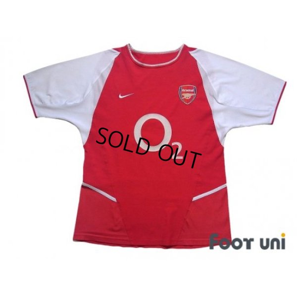 Photo1: Arsenal 2002-2004 Home Shirt
