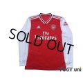 Arsenal 2019-2020 Home Long Sleeve Shirt #8 Dani Ceballos
