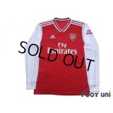 Arsenal 2019-2020 Home Long Sleeve Shirt #8 Dani Ceballos