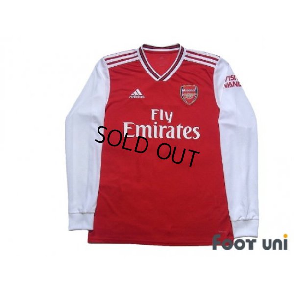 Photo1: Arsenal 2019-2020 Home Long Sleeve Shirt #8 Dani Ceballos