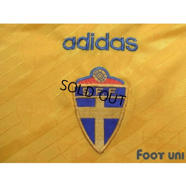 Photo5: Sweden 1994 Home Shirt
