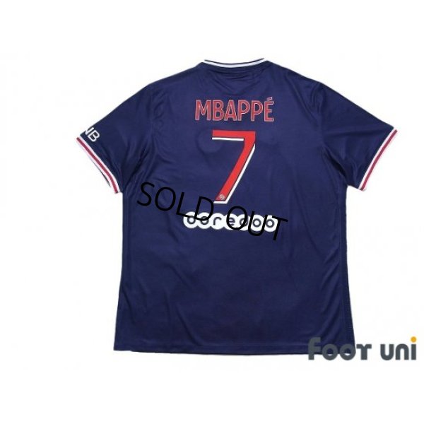 Photo2: Paris Saint Germain 2020-2021 Home Shirt #7 Mbappe 50th Anniversary w/tags
