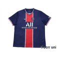 Photo1: Paris Saint Germain 2020-2021 Home Shirt #7 Mbappe 50th Anniversary w/tags (1)